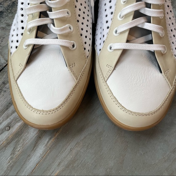 LIKE NEW SWEAR London white high top shoes | size 43 - Picture 5 of 7